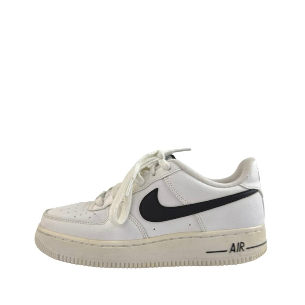 Nike Air Force 1 Low AN20 Kids White Black Sneakers Shoes Sz 3.5 Yrs Old (33.5)